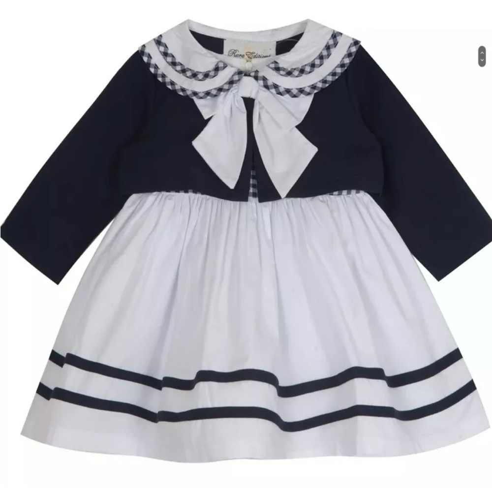 Rare Eidition baby girl cotton dress size 18 month NWT